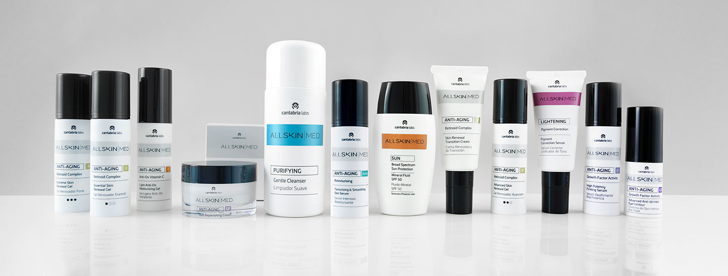 Allskin Med Product Range